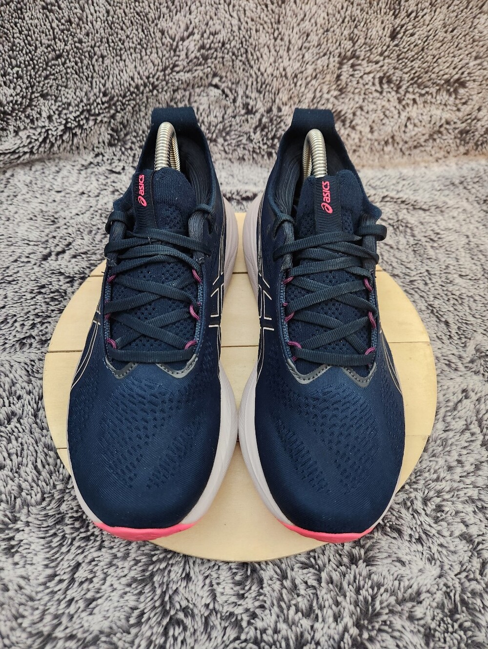 ASICS Gel-Nimbus 25 Shoes Blue Running Athletic Gym Sneakers Women's Size 9.5 - Picture 2 of 8
